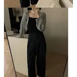Women's Shawl Outer Match Sun Protection Cardigan Summer Thin Blouse Knitted Top for warm weather. Protects against the — photo 1