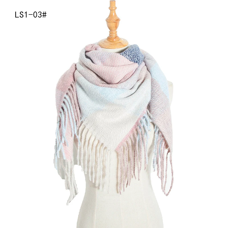 Title 20, Garen Streep Raster Polyester Lange Omzoomde Bo...