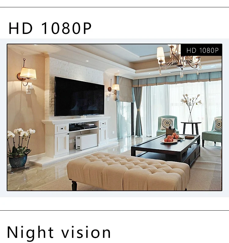 Title 4, Mini Secret Camera Full HD 1080P Home Security ...