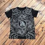 Rock Gothic Punk Heren T-shirt Ronde Hals Korte Mouw Stijlvol Design Comfortabel Perfect voor een Rebelse Look Zeg je eigen Mode met deze Tee — foto 5