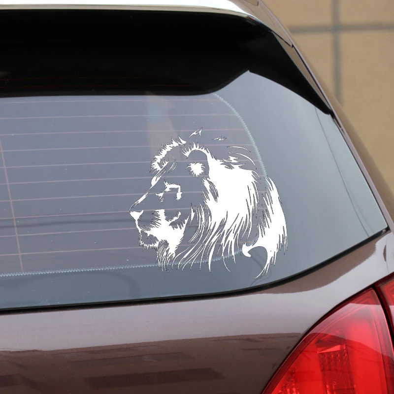 Meditation Lion Personalized Car Sticker for Peace and Relaxation. Decorate your vehicle and promote inner peace on the — photo 5