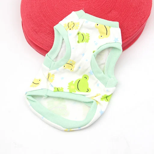 Title 3, Candy-colored Pet Springsummer Thin Cotton Prin...