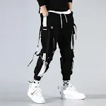 Trendy All-Match Loose White Pants For Men. Experience comfort and style with these versatile loose white pants, perfect — photo 6