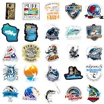 50 Fishing Enthusiasts Fishing Road Fishing Box Decorative Personality Stickers Wholesale Pack — photo 2