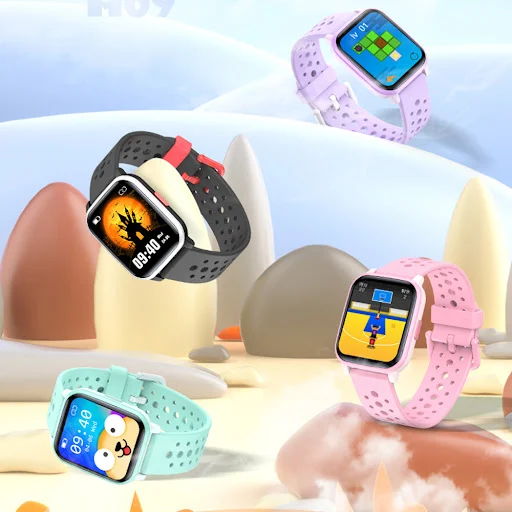 Title 5, Swimming Anti-lost Music Photo Childrens Watch...