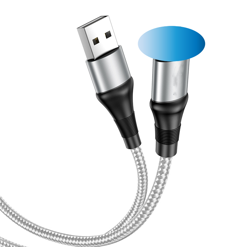 Cable de Datos X50 Nylon Trenzado Android Tipo C Carga Rápida 1m Conexión Segura y Duradera, Transferencia Eficiente para tu Dispositivo — foto 14