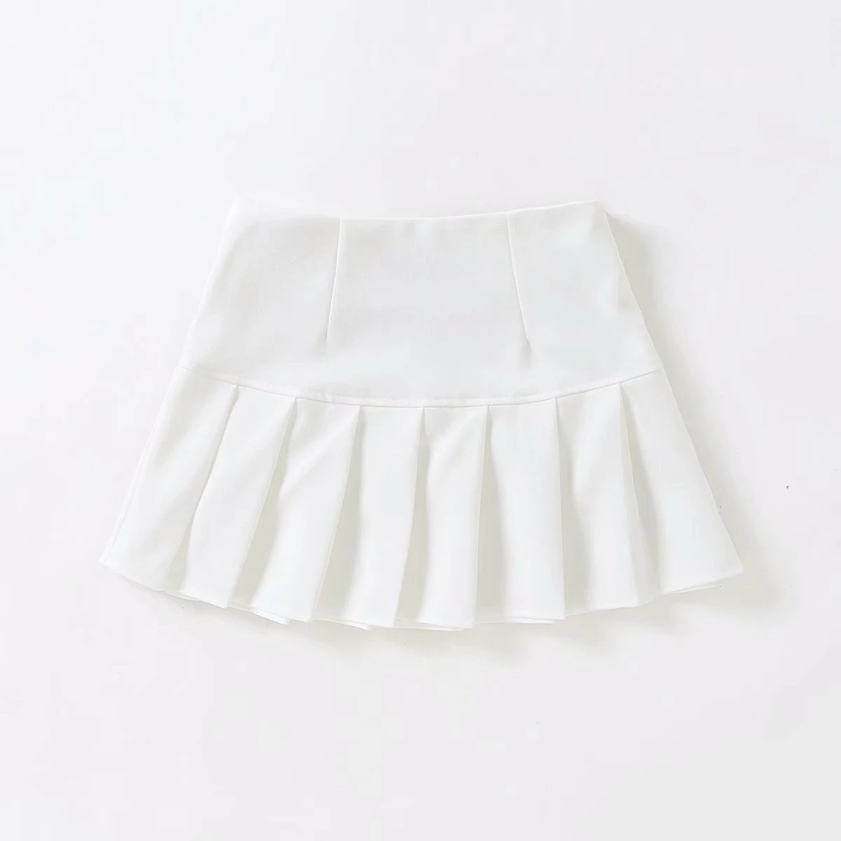 Title 1, Nova Saia Plissada Ultracurta para Meninas Unif...