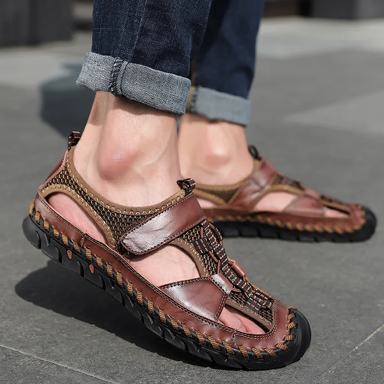 Title 3, New foreign trade mens sandals, perfect for su...