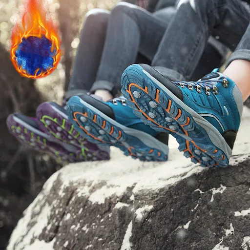 Title 6, Sapatos de Caminhada Outdoor Grandes, Quentes e...