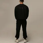Men's Sports Leisure Running Thick Long Sleeve Hoodless Embroidered Hoodie and Pants. Loose fit, perfect for comfort and — photo 4