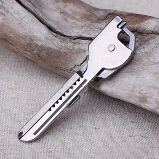 Title 4, 6 In 1 Mini Multifunction Foldable Knife Key Sc...