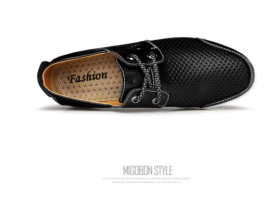Kivi leren schoenen. Duurzame en stijlvolle schoenen voor dagelijks gebruik. Comfort en elegantie gecombineerd voor een perfecte en veelzijdige look. — foto 4