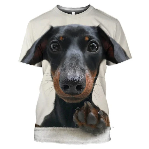 Title 2, Camiseta casual holgada para hombre cuello redo...