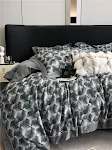 Long-Staple Cotton Printed Four-Piece Bedding Set, soft and breathable, creating a comfortable and restful sleeping envi — photo 3