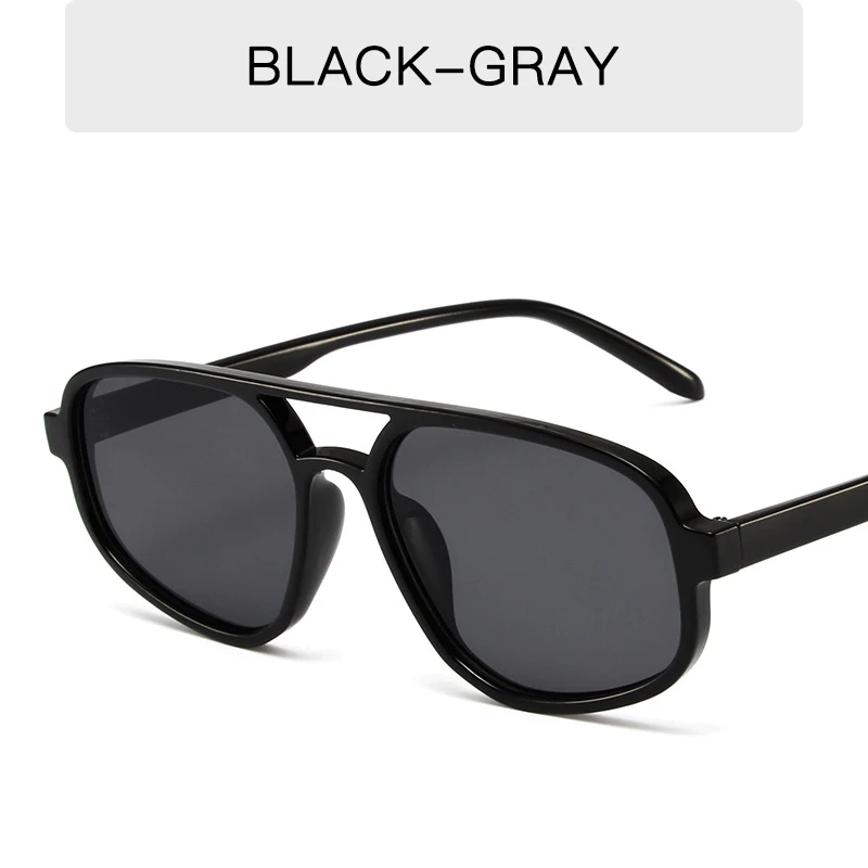 Fashion Simple Double Beam Sunglasses Men, UV protection, stylish and comfortable design, perfect for everyday wear, cla — photo 10