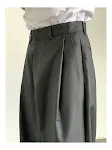 Gray Tears Design Sense Male Baggy Straight Trousers. Comfortable, stylish trousers for men, offering a relaxed fit and — photo 15