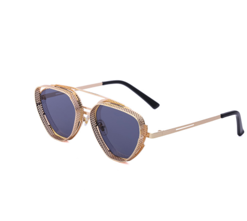 Title 8, New Hollow-out Sunglasses Male Europe And Ameri...