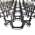 1Pc Cat Mats Anti-Cat Garden Repellent Mat Stimulation Strips Keep Cats Away Safe Plastic Spike Garden Protection Access — photo 2