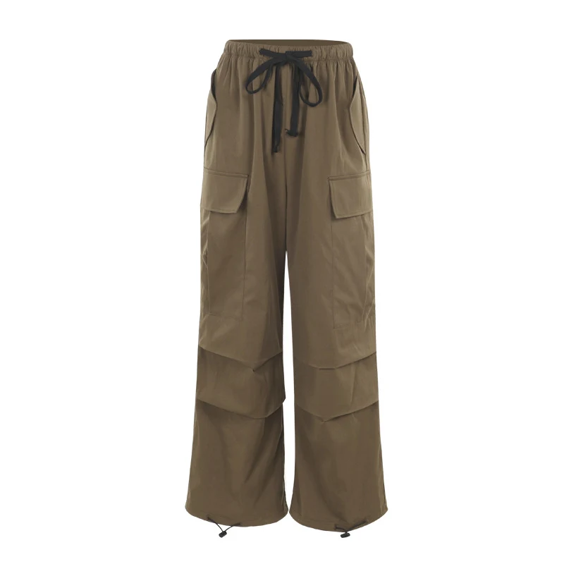 Autumn Women's Casual Functional Pocket Overalls Trousers, providing comfort and practicality for everyday wear, offerin — photo 4