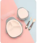 Small bowl with spoon and fork