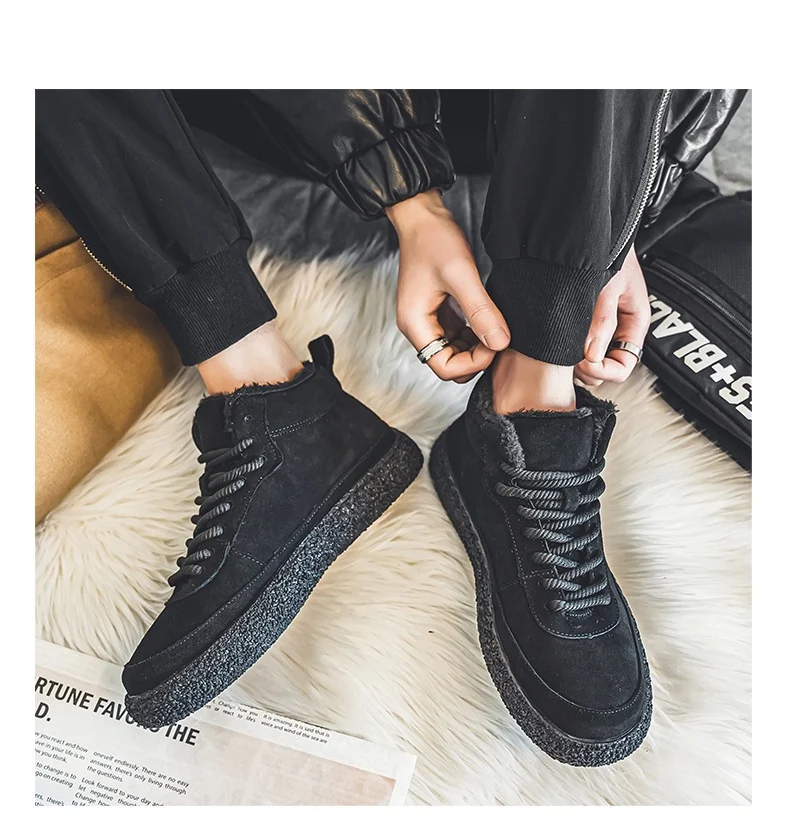 Title 6, Scarpe da skate casual da uomo in pelle scamosc...