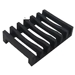 Saboneteira de silicone criativa com dreno, portátil e higiênica. Mantenha seu sabonete seco e evite desperdícios com este suporte. — foto 5