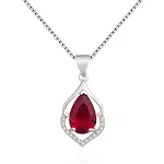 Red Diamond Pendant