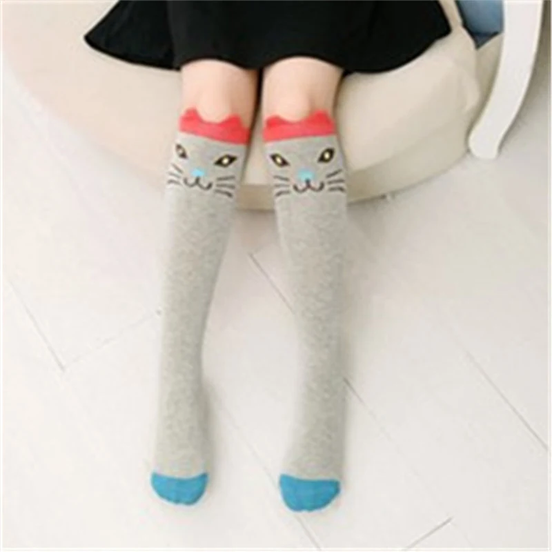 Children's Straight Tube Socks Over The Knee Stockings — photo 7