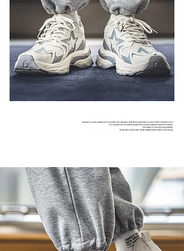 Title 4, Thick Bottom Fashion Trend Casual Daddy Shoes