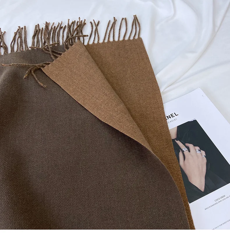 Title 20, New Scarf Autumn And Winter Popular Color Match...