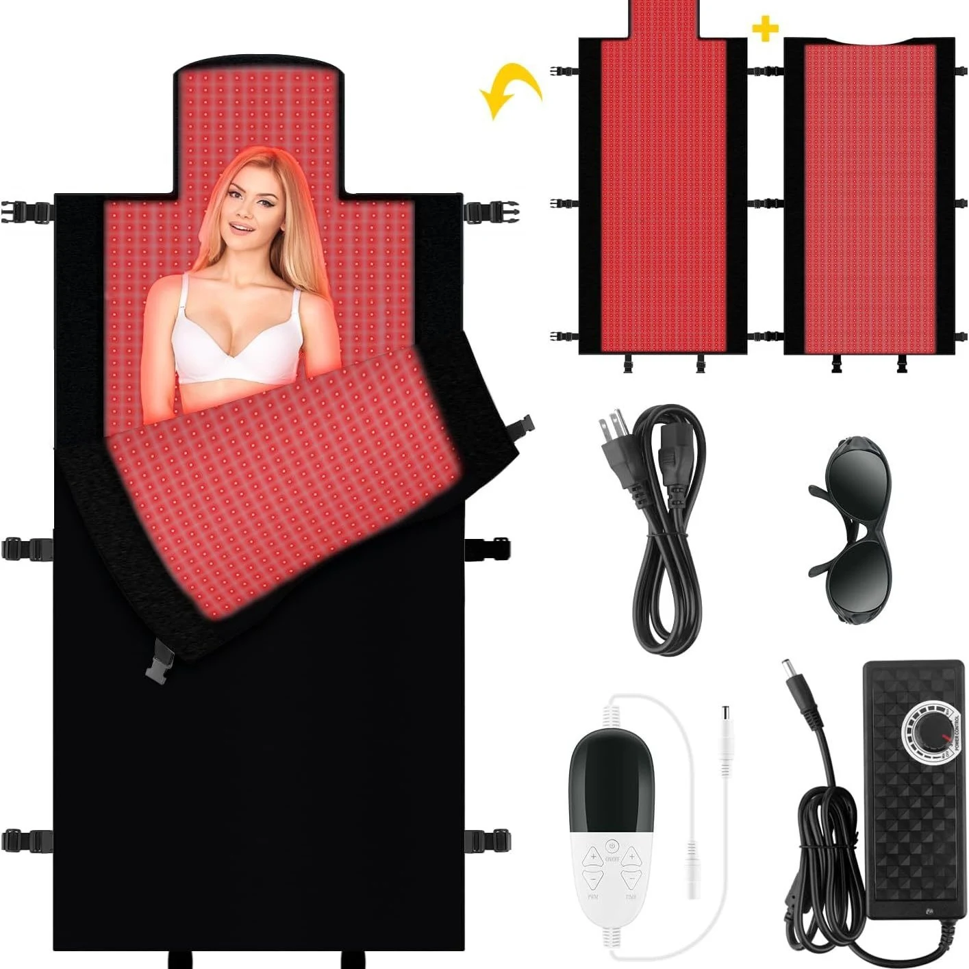 Simple Household Full Body Red Light Therapy Sleeping Bag Improves Sleep Quality and Speeds Up Muscle Recovery at Home — photo 4