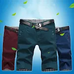 Men's Fashion Casual Slim Fit Straight Shorts, Stylish and Comfortable for Everyday Wear. Perfect for Summer. Get the Be — photo 80