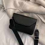 Bolsa Quadrada Pequena Casual Cor Sólida Transversal Confortável e estilosa, perfeita para o dia a dia. Leve o essencial com praticidade e charme. — foto 2