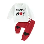 Roupa de moletom casual com estampa de letras de Páscoa para bebês. Conforto e estilo para o dia a dia e celebrações pascais. Perfeita para seu bebê! — foto 1