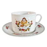Flower picker cup and saucer
