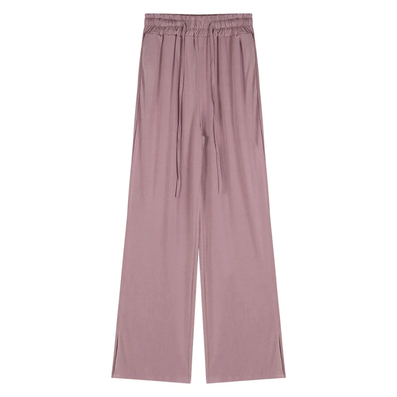 Floor Mopping All-match High Waist Slim Wide Leg Pants. Effortless cleaning, stylish comfort, and a flattering fit for a — photo 6