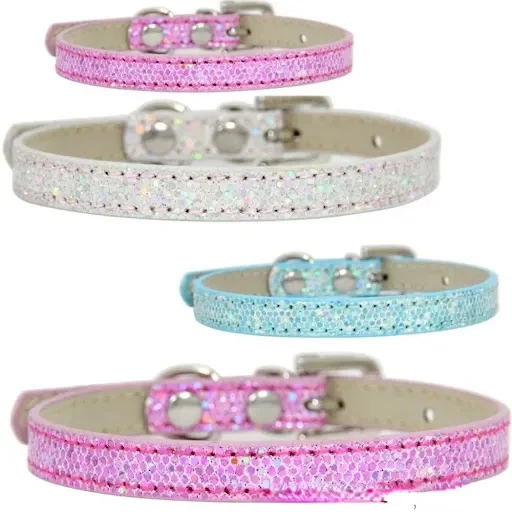 Cats Collars Kitten Necklace Accessories Products for Pet Small Dogs Collar Puppy Collier Cat Collar Reflective Soft — photo 5