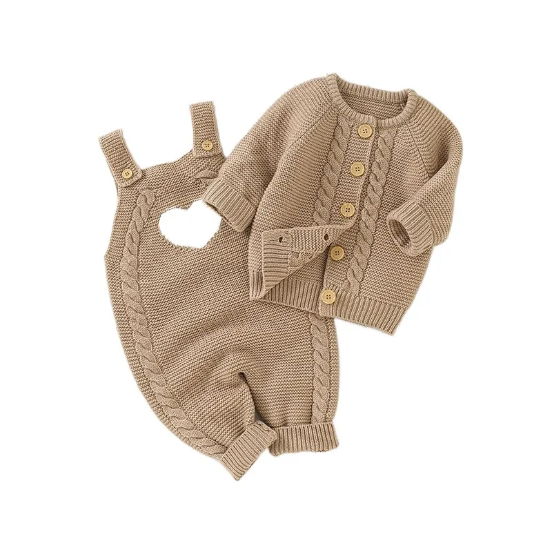 Title 5, Niedlicher Baby-Jumpsuit-Anzug Herbst Body Stra...
