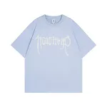 Camiseta Art com estampa de letras, manga curta, estilo punk high street, perfeita para um visual urbano e estiloso com atitude. — foto 1