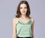 Green V collar
