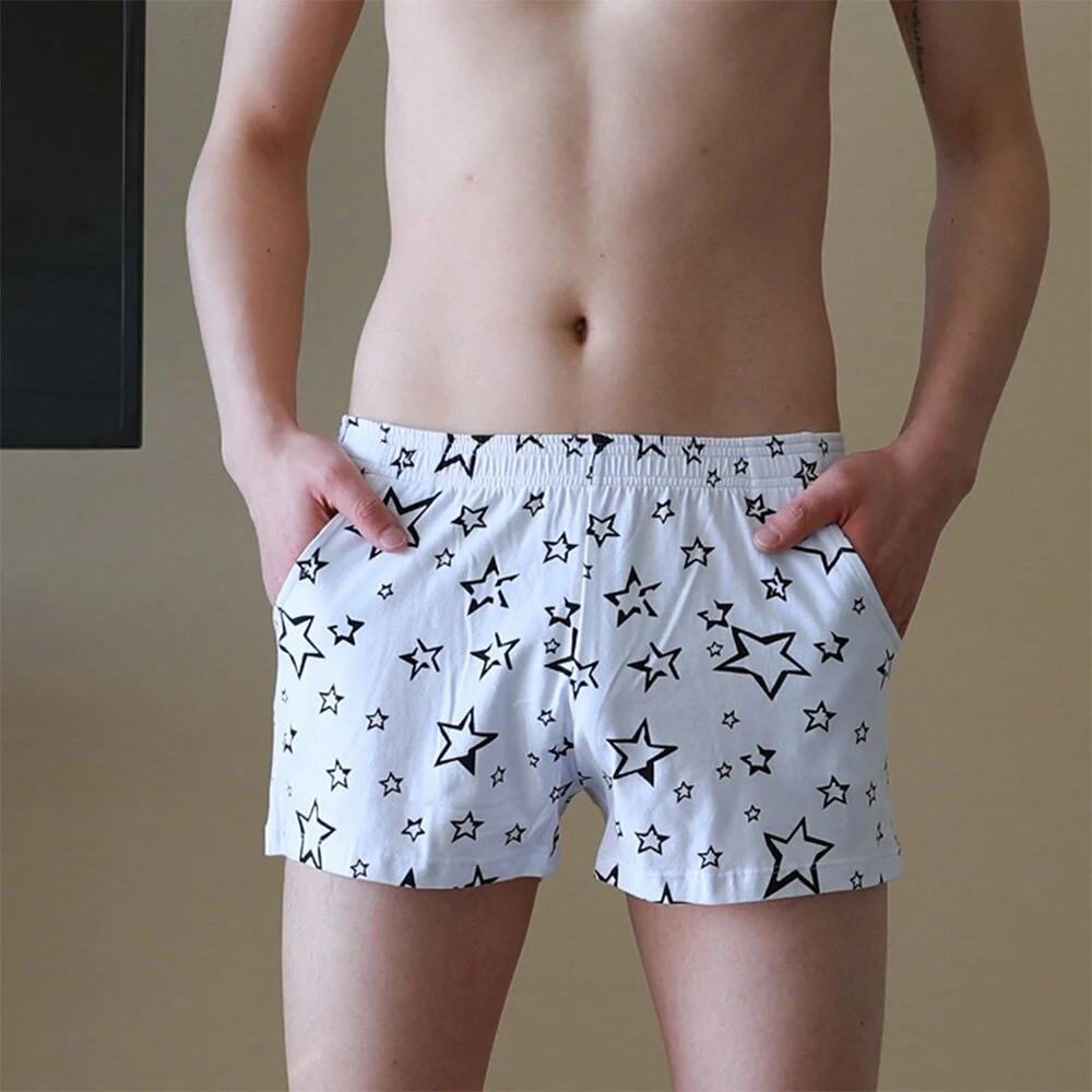 Title 6, Heren pyjamabroek boxershort ademend plus size ...
