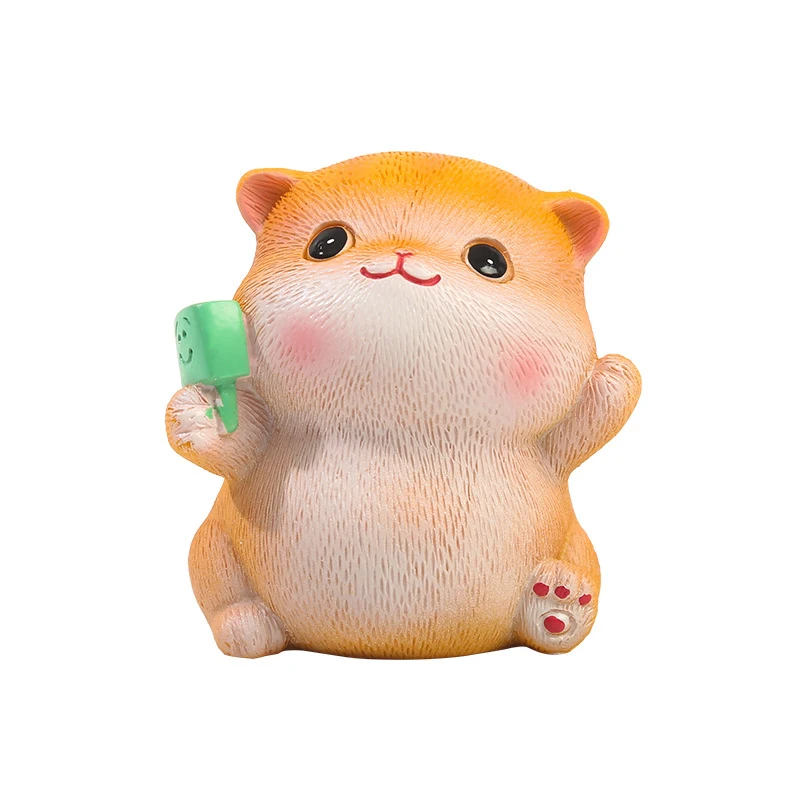 Cartoon Cute Cat Resin Decorations for Children's Room. Add a touch of adorable charm to your child's bedroom with these — photo 16