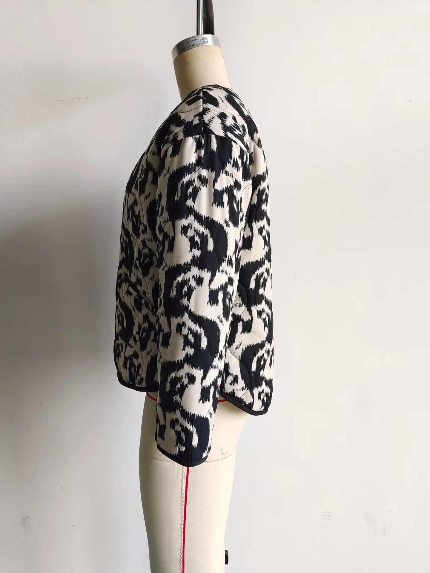Title 18, Printed French Style Thread Cotton Coat Jacket,...