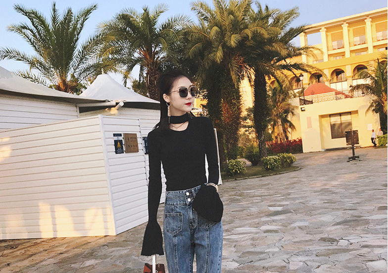 Wijde Broek Losse Pasvorm Grote Maat Hoge Taille Cropped Comfortabele Broek voor een Casual en Stijlvolle Look — foto 4