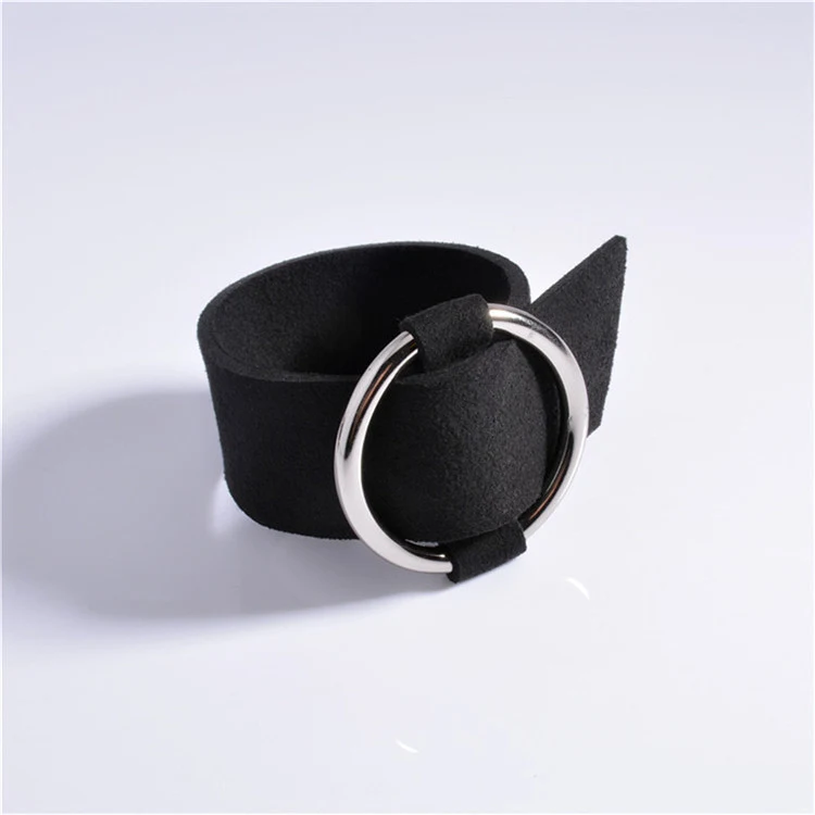 Title 4, Pulsera de terciopelo pulsera redonda de hebilla