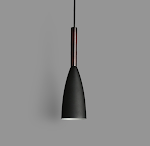 Nicolai Nordic Inspired Pendant Light in Black, Blue, Green and White. Stylishly illuminate any space and create a warm — photo 5