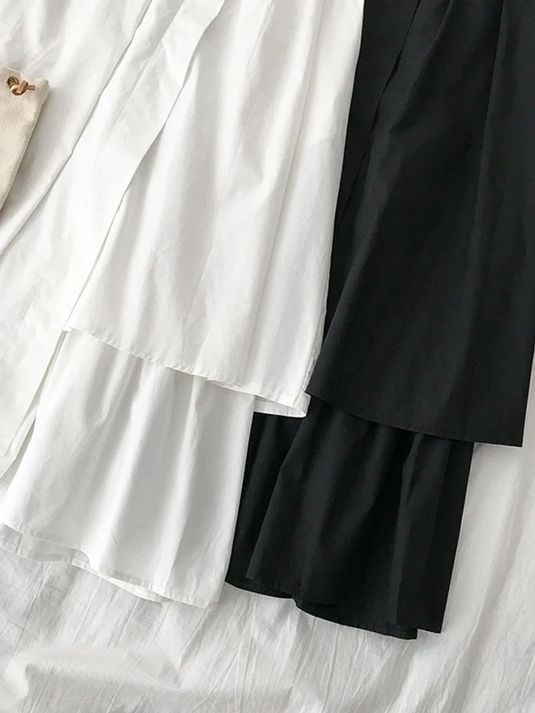 Irregular solid color skirt — Versatile elegance for your wardrobe. Perfect for casual or formal looks, comfortable and — photo 2
