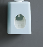 Wall Mounted Non Punch Toothbrush Holder Easy to install and keeps your bathroom tidy No drilling needed Simple and conv — photo 3