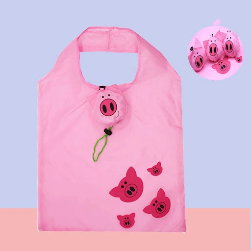 Title 4, Large Strawberry Folding Shopping Bag Thick Wat...