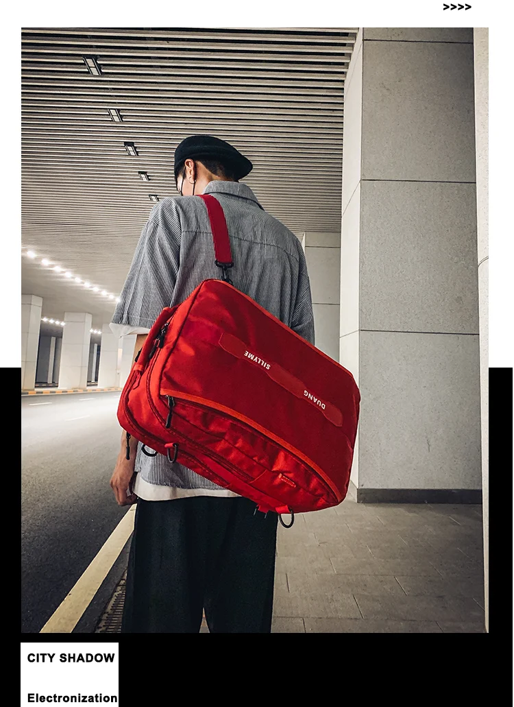 Title 7, Casual Super Large Capacity Multifunctional Men...